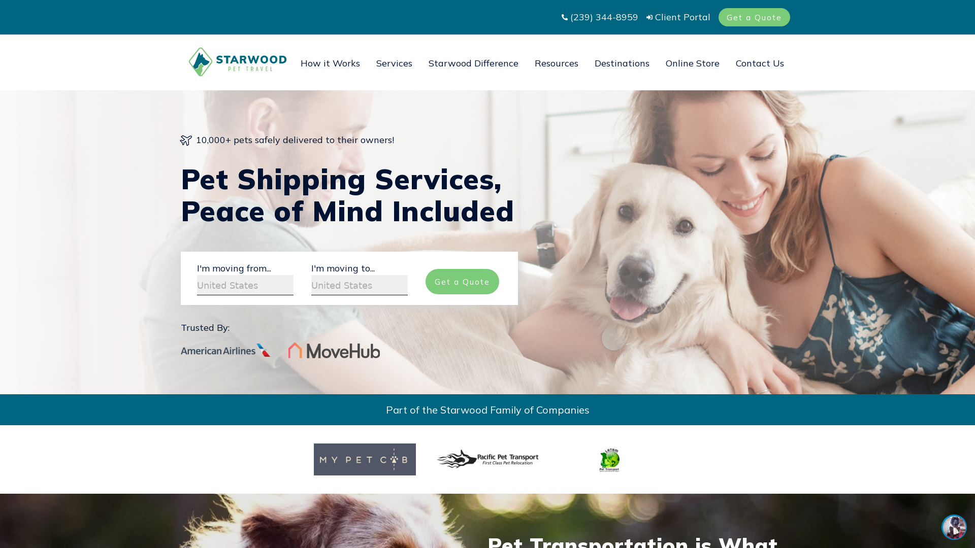 Starwood Pet Travel